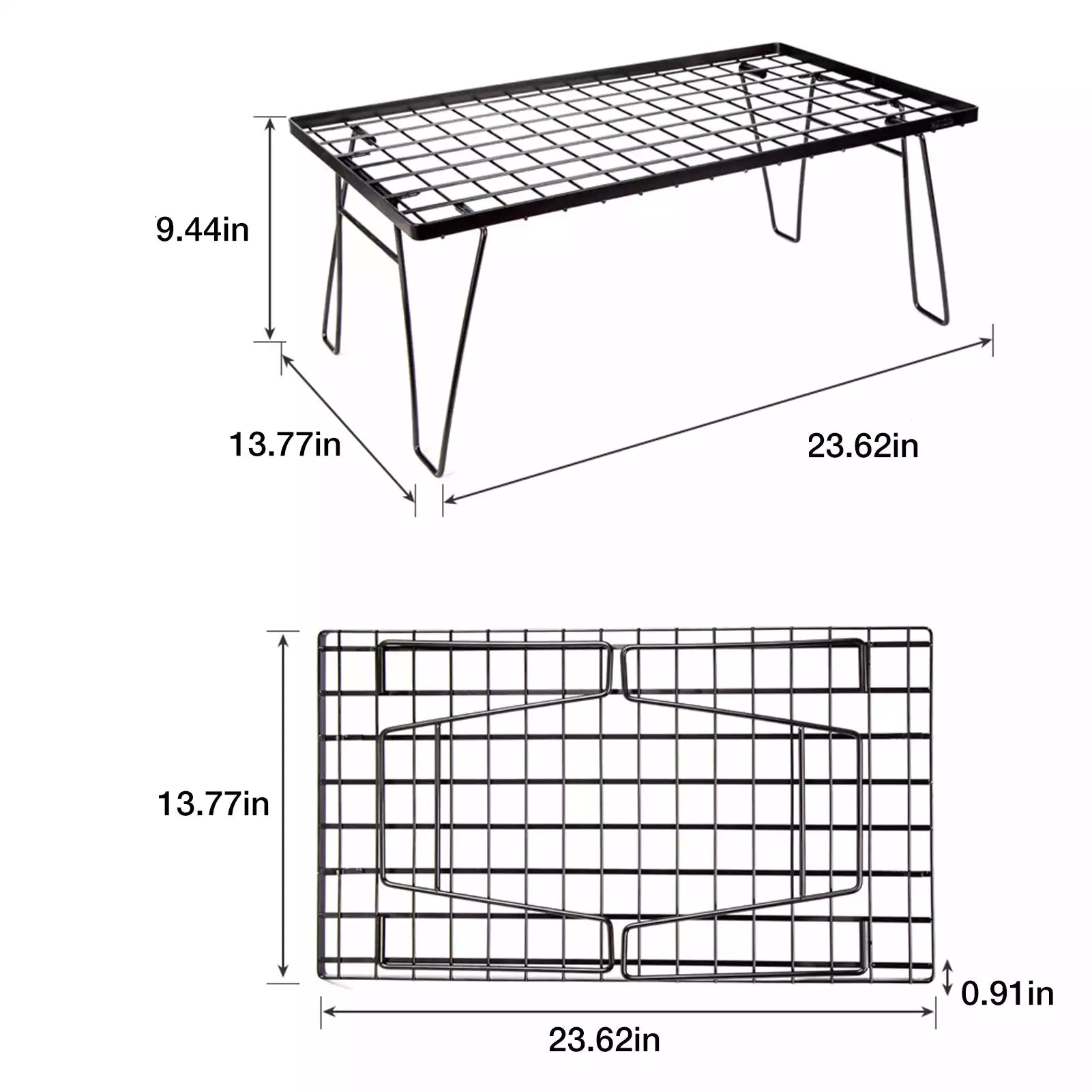 Low Mesh Table